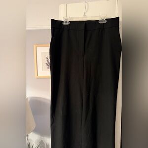 Classic Black Wide-Leg Trousers